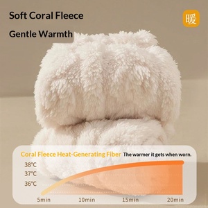 <span class=keywords><strong>Chaussettes</strong></span> thermiques respirantes en velours corail, au-dessus du genou, à bouche <span class=keywords><strong>l</strong></span>âche, <span class=keywords><strong>pour</strong></span> femmes, <span class=keywords><strong>pour</strong></span> dormir en <span class=keywords><strong>hiver</strong></span> - Product Image 3