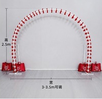 Nouvelle Arrivée 2026 : Arche Gonflable Automatique pour Cérémonie de Grand Ouverture, Décoration de Fête de Mariage, Arche Gonflée par Pompe à Air