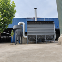 Machine industrielle de dépoussiérage à filtre à sac pour usine de granulation d'engrais