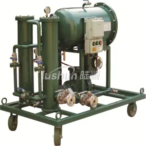 Waste oil recycling to diesel engine oil refining machine