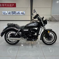 Moto Cruiser Américaine Loncin 200cc Hercules UR200 EFI, refroidissement par huile, 4 temps, chopper pour adulte