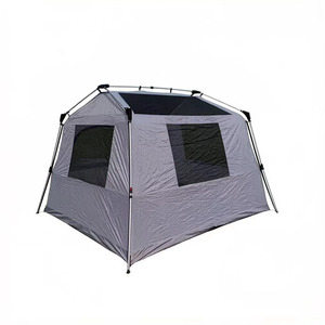 Tente de camping familiale automatique pour 4-6 personnes, imperméable, toit en PU2000MM, double couche, tissu Oxford quatre saisons - Product Image 5