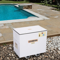 Chauffe-eau électrique à pompe à chaleur pour piscine 2hp Équipement de piscine efficace et essentiel avec puissance 1hp