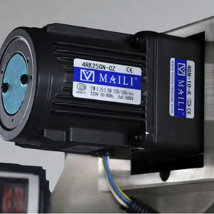 Machine d'emballage verticale automatique motorisée SPK320K 50-500g de haute précision pour granulés, avec fonction de collage et de pose de film, feuille et papier - Product Image 4