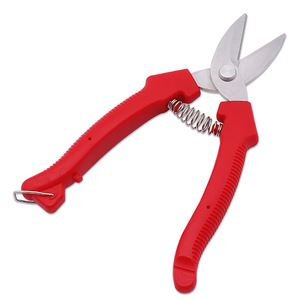 Lu Ban's Work Pruning Shears Stainless Steel Red Butterfly Bypass Garden Tool - Product Image 1