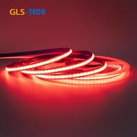 Offre spéciale DC5/12V/24V 576leds/m RGB PCB8mm/10mm COB Led bande lumineuse Flexible modifiable maison bureau bain voiture intelligente scène ampoule lampe