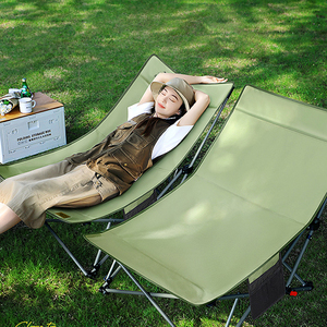 Leichter tragbarer klappbarer Lounges essel für den Außenbereich mit verstellbarer Rückenlehne für Camping Beach und Patio