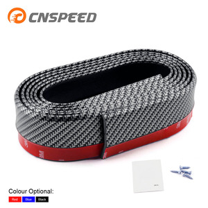 Protector de Borde de Puerta de Fibra de Carbono CNSPEED, Tira de Protección Universal para Automóvil con Adhesivo 3M, Opciones en Rojo, Azul y Negro - Product Image 1