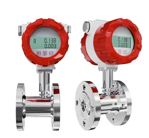 Intelligent liquid turbine flowmeter water and oil high-precision meter digital display water flowmeter sensor