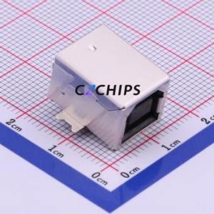 U-B-M4SS-W-1 USB Connector SMD Connector ( Connector Type: Type-B )( Protocol Standard: USB 2.0 )( Gender: Female ) - Product Image 1