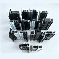 Profils en aluminium sur mesure pour fenêtres et portes avec isolation thermique haute performance et conception insonorisante pour bâtiments modernes