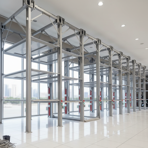 네 단계 유압식 자동차 스태커 다층 수직 주차 시스템 낙하 방지 기능 포함 차량 보관 리프트 - Product Image 2