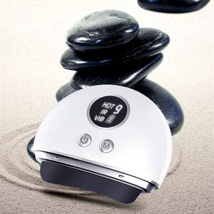 Máquina de Belleza con Logotipo Personalizado, Tabla de Gua Sha Eléctrica Portátil, Masajeador Facial con Calor y Vibración, Tabla de Raspado para Lifting de Cuello - Product Image 1