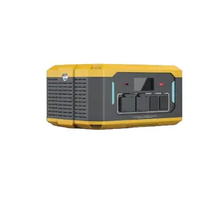 Batterie solaire 518Wh, Station d'alimentation Portable LiFePO4 avec batterie au Lithium fer phosphate, générateur de batterie solaire 500w, batterie externe