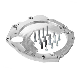 Plaque d'adaptation de boîte de vitesses en aluminium <span class=keywords><strong>2017A</strong></span> usinée CNC sur mesure pour moteurs - Product Image 2