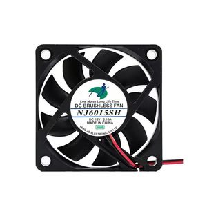 พัดลมไร้แปรงถ่าน Nj Dc ขนาด 60 มม. 18V 0.15A สำหรับหม้อหุงข้าว - Product Image 1