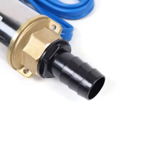Pompe solaire submersible 24 V 48 V CC pour puits profond, fabriquée par le fabricant, pour systèmes d'eau solaire