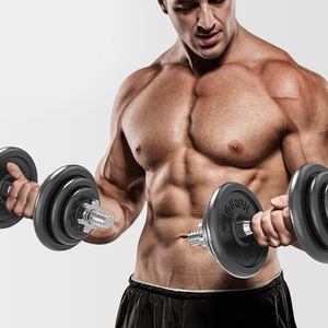 Mancuernas Esmaltadas de Alta Calidad con Placas de Peso Ajustables, Duraderas y Resistentes a la Oxidación, Ideales para el Hogar, Venta al por Mayor de Fábrica - Product Image 5