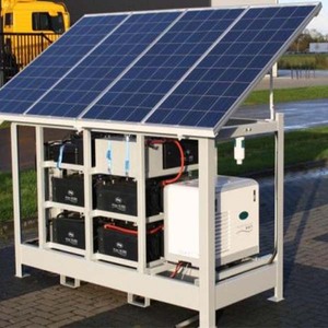 Système d'énergie solaire Vmaxpower adapté, 10-100 kW, système photovoltaïque hors réseau/sur réseau, système d'énergie solaire hybride pour centrale électrique - Product Image 1