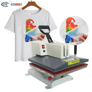 Cowint High quality 16 24 transfer sublimation heat press machine for t shirt Heat Transfer Press for sale