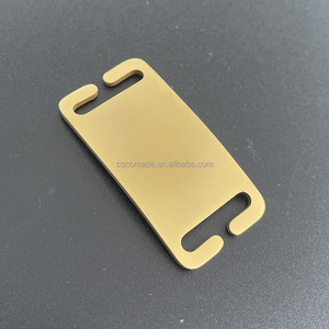 Thép không gỉ 304 Slide-on vật nuôi cổ áo tag Dog ID thẻ trống con chó cổ áo Tên tấm cho cá nhân khắc - Product Image 5