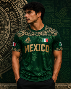 Nouveau T-shirt Homme Vintage Style Mexicain 3D Numérique à Manches Courtes, Coupe Ample 140g, Meilleure Vente en Gros à Prix Bas 2026 - Product Image 1