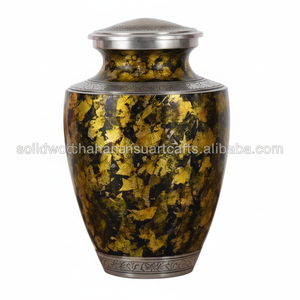 Urnes faites à la main pour cendres Urnes funéraires pour hommes et femmes Urnes décoratives Urne funéraire Urnes faites à la main à bas prix - Product Image 1