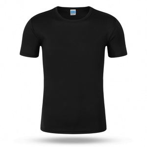 T-shirt personnalisé en polyester 100% avec logo par sublimation, vêtements de sport pour hommes et femmes, séchage rapide, blanc, unisexe - Product Image 1