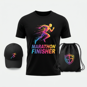 Camiseta de Maratón para Niños, Diseño Personalizado Colorido, Camiseta de Carrera para Eventos Deportivos Escolares, Alta Calidad, Transpirable, Venta al Por Mayor - Product Image 1