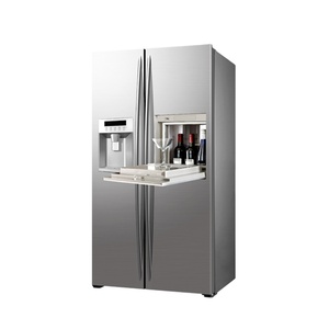 ตู้เย็นสองประตูแบบเคียงข้างกันพร้อมเครื่องทำน้ำแข็ง มินิบาร์ - Product Image 1