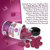 Gummies véganes à la maca, booster naturel avec du palmier nain, complément pour l'équilibre hormonal pour hommes, femmes et adultes, gummies pour la libido