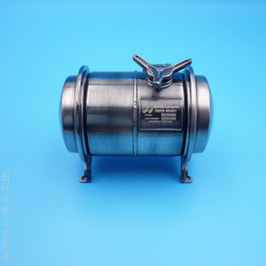 3D Gas Cylinder Metal Model Ornament Antique Nickel Office <b>Paperweight</b> Magnetic Desk Decor Custom Craft Factory Made - Product Image 2