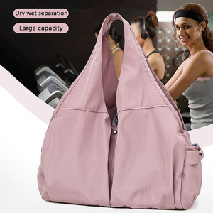 <span class=keywords><strong>Novedades</strong></span> 2026, Bolsa Deportiva de Yoga de Diseño Inspirado en Diseñadores, con Logotipo Personalizado para Mujer, Amplia, para Viajes de Fin de Semana, Venta al Por Mayor - Product Image 1