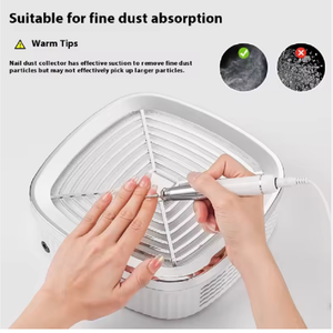 MIMU Aspirador de Polvo de Uñas Inalámbrico Revolucionario Portátil Moderno con Potente Succión, Motor Silencioso sin Escobillas y Voltaje Global - Product Image 2