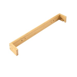 Wooden Paper Roll Holder Wall Mounted Rectangle <b>Storage</b> Organizer For <b>Drawing</b> Coloring Paper Behind Doors On Walls - Product Image 1