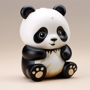 Niños Kawaii Caja DE SEGURIDAD Juguete Viaje Niñas Niños Caja de almacenamiento decorativa Panda Piggy Bank - Product Image 2