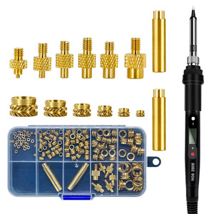 Tuercas de inserción de latón M2 M8 para accesorios de impresora 3D, kit de herramientas de reparación y soldadura - Product Image 2