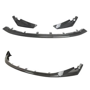 Lèvre avant en fibre de carbone <span class=keywords><strong>CSL</strong></span> Style 3-PC Design pour BMW G80 M3 G82 M4 G83 2022 up - Product Image 2