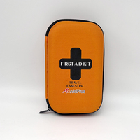 Trousse de premiers secours de voyage AID PLUS 42 pièces, compresses de gaze stériles, pansements adhésifs, sac léger non imperméable, voyage d'affaires, avion