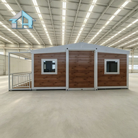 Maison modulaire isolée, résistante aux chocs et économique, extensible, préfabriquée, pour logement ou bureau.