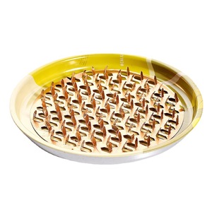 Bandeja para Espirales Antimosquitos con Tapa, de Acero Inoxidable, Redonda, Quemador de Incienso, Diseño Minimalista - Product Image 5