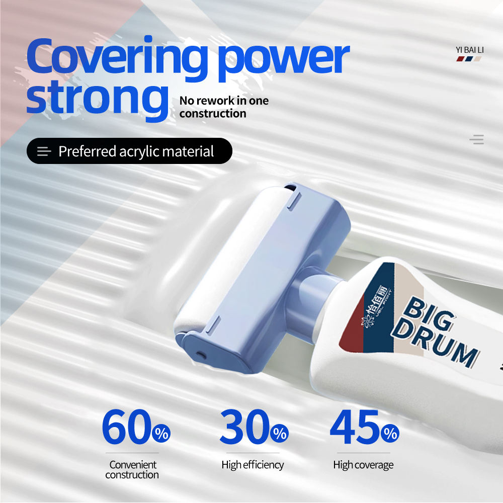 White -3C environmental-certified odorless paint