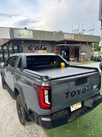 Couverture de benne rétractable en aluminium de qualité supérieure pour Ford Ranger F150 NP300 Toyota, avec verrouillage, étanche et antivol