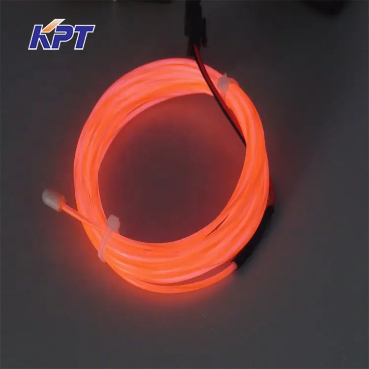 Super helle EL Draht beleuchtung glow kabel, Flexible neon seil 1mm, 2mm, 3mm, 4mm, 5mm