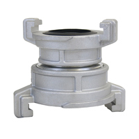 Adaptateur de raccordement rapide en aluminium GOST standard russe, réducteur GOST 2,5 " à 2 ", pour tuyau d'eau, durable, pour la lutte contre les incendies