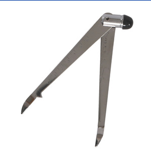 Martillo de percusión de acero inoxidable de 14.5 cm con escala para diagnóstico neurológico, uso hospitalario - Product Image 3