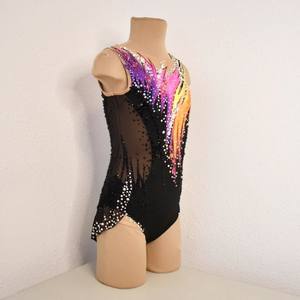 Justaucorps de gymnastique artistique pour enfants à <span class=keywords><strong>prix</strong></span> d'usine, entièrement personnalisé, costumes de performance de gymnastique rythmique - Product Image 5