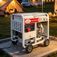 SANY SYW09500DK1 9,5kW Dieselgenerator 50Hz Tragbares Stromaggregat Offener Rahmen Diesel-Stromerzeuger Einphasig Dreiphasig