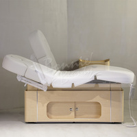 BonnieBeauty Lit de massage chiropratique et spa au design moderne Table de massage à usage spécifique pour chambre à coucher, hôtel et salon