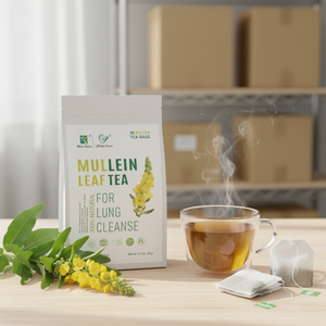 Thé aux feuilles de molène directement de l'usine, sachets de thé aux herbes naturelles emballés individuellement, prise en charge des commandes OEM et en gros - Product Image 2